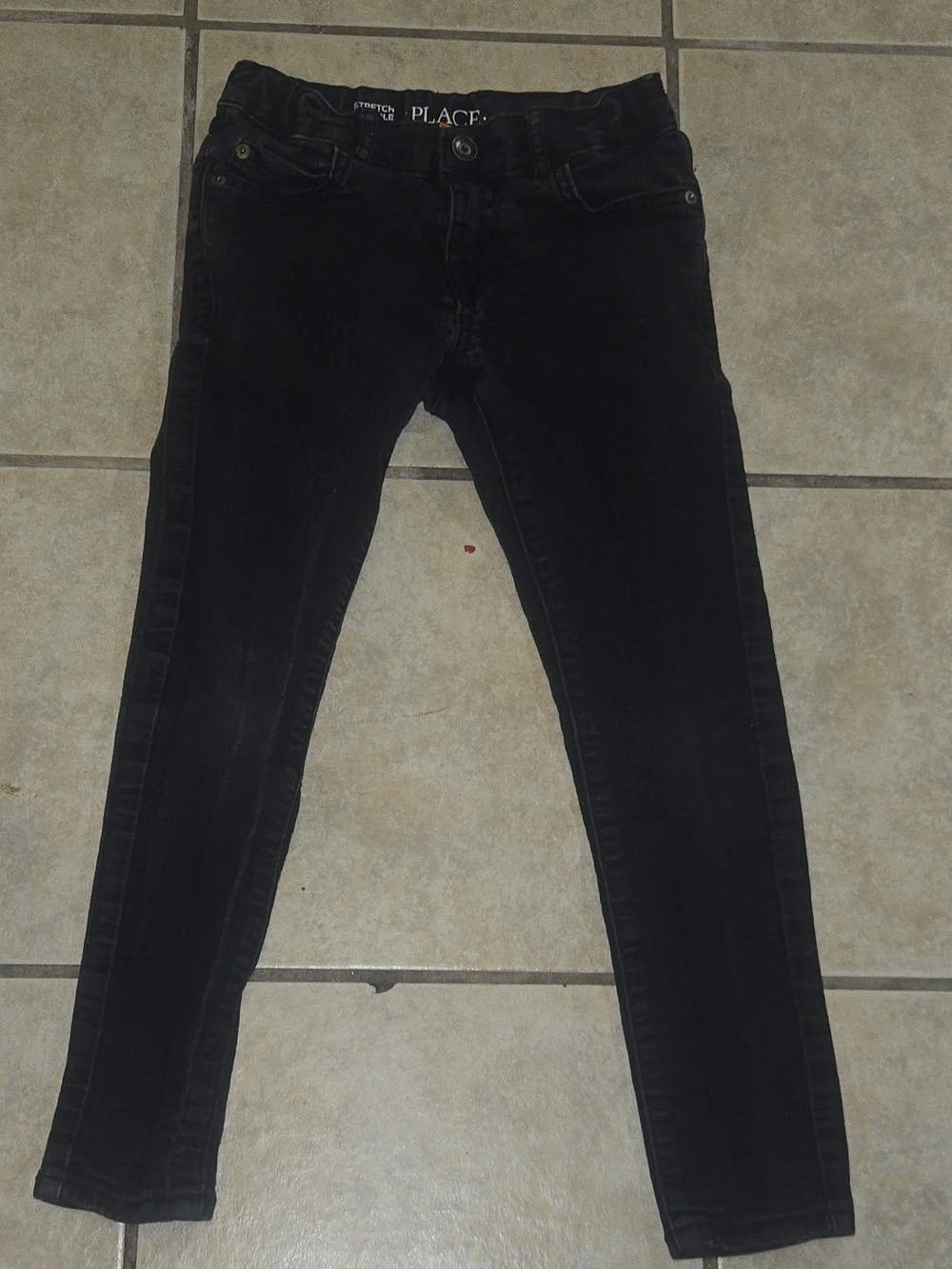 The Children's Place Girls' Stretch Skinny Jeans - Black